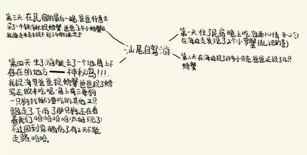 以下为壹宝的自驾游思维导图.