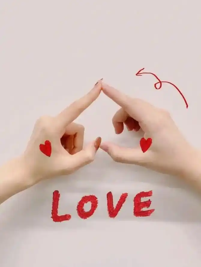 情人节|手势情人节图片.叮叮～～～95 #情人节#七夕#七夕 - 抖音