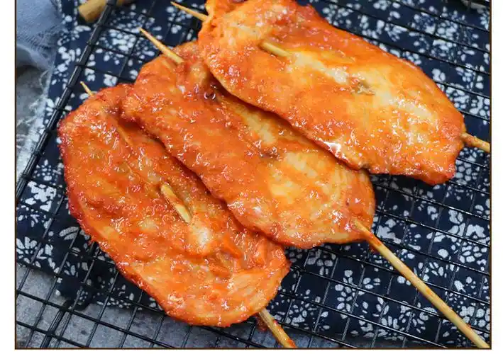 里脊肉串新鲜冷冻里脊肉片烧烤铁板油炸肉串 40串 里脊肉【图片 价格