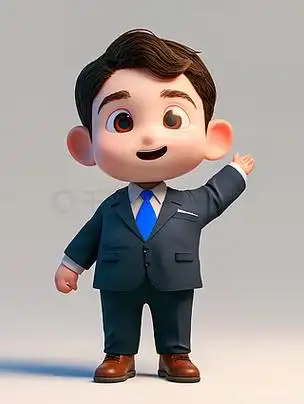 男子漫画人物ai图片