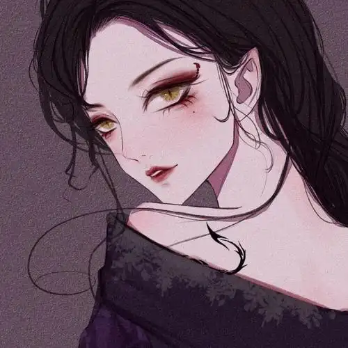 二次元动漫头像女生漫头冷瞳