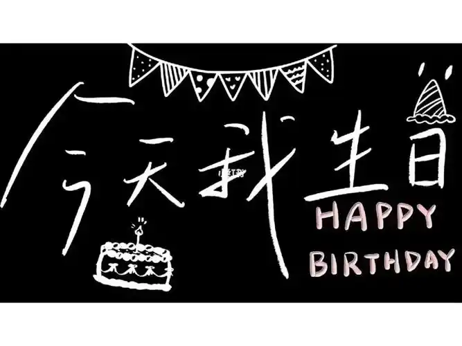 祝你快乐不止生日