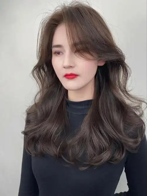 气垫烫发价值感可可棕