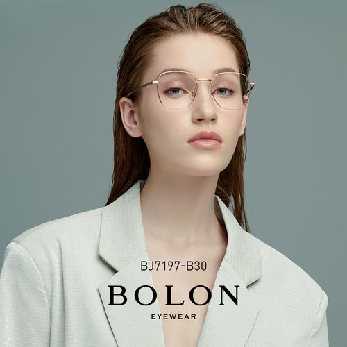 眼镜bolon暴龙近视近视眼轻质钛架方框光学男女眼镜架