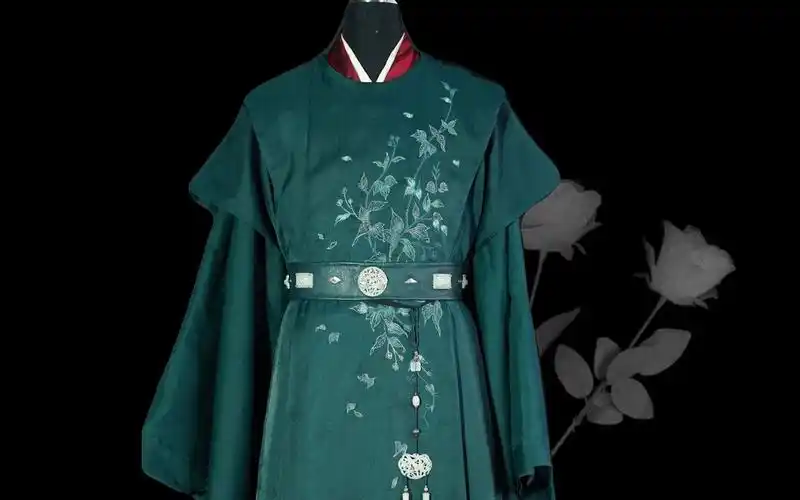 【山河令戏服开箱-墨绿色老温】最后一件温客行到啦!