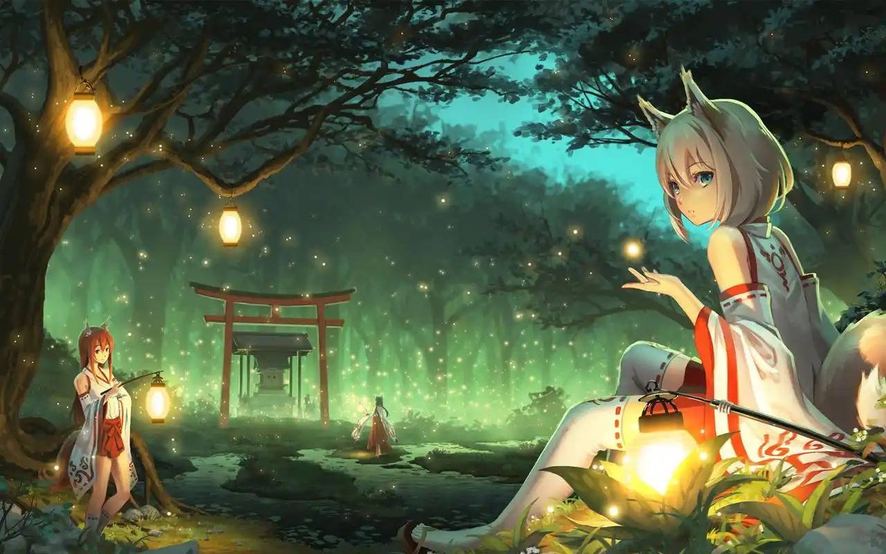 二次元动漫场景高清唯美图片壁纸高清大图预览1920x1080_卡通动漫下载