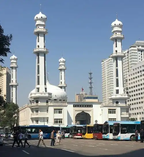 兰州有很多清真寺,建筑风格各不相同,有的是标准的汉族古典风格,有的