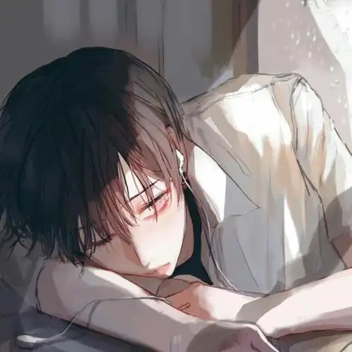 漫头男生阳光音乐耳机