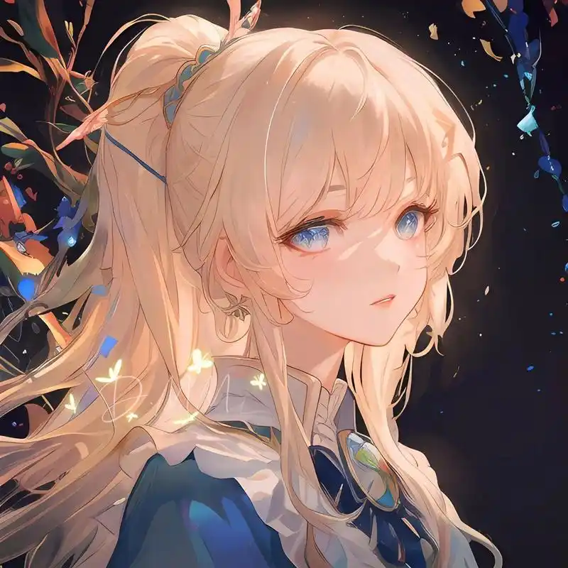 动漫女头|高颜值小众宝藏动漫头像       由无界ai生成