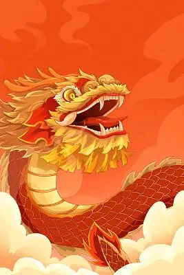 二月龙抬头插画-二月龙抬头插画设计图片素材-觅知网