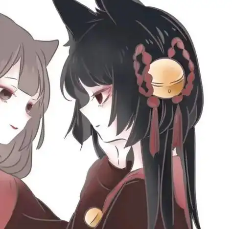 闺蜜头像双人配对古风漫画