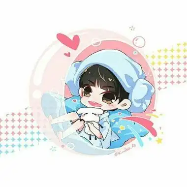 易烊千玺漫画版萌图头像