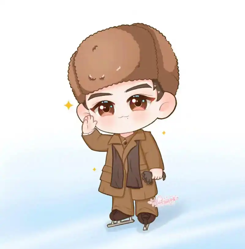 肖战头像,卡通版的肖战,太萌了