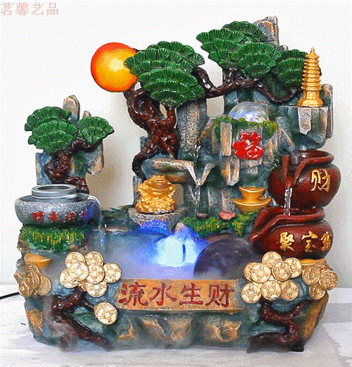 风水轮的特点十分的广,有风水功用也有实际意义,具体有招财聚财,催财