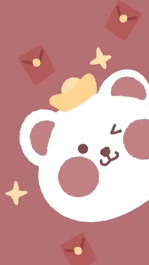 可爱萌物套图无水印手机壁纸_卡通_手机壁纸下载_美桌网