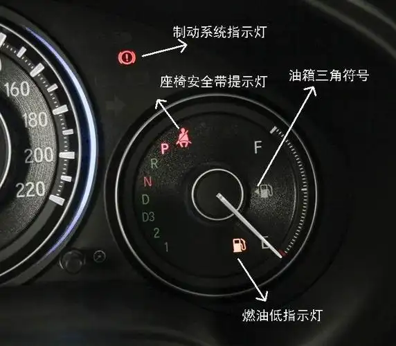 本田凌派仪表盘说明书,凌派仪表盘指示灯图解