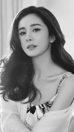 杨幂性感优雅写真手机壁纸