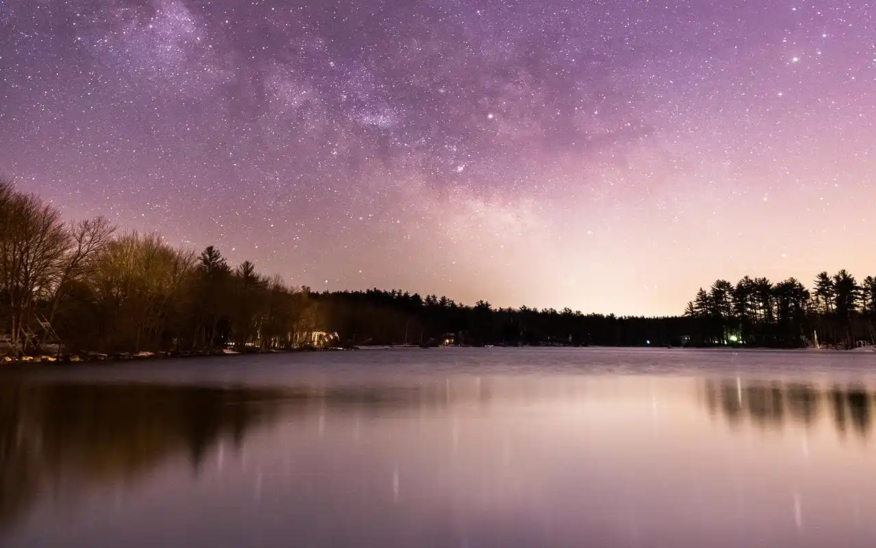 唯美星空1080p高清桌面壁纸图片-风景壁纸-手机壁纸下载-美桌网