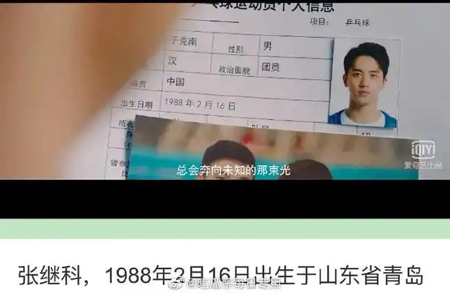 荣耀乒乓角色原型