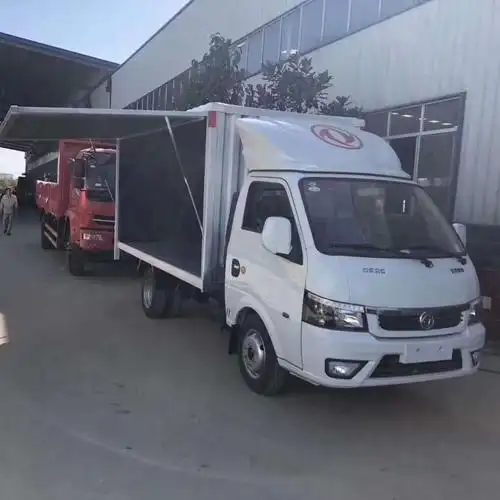 车厢   翼开启厢式车图片   翼开启厢式价格   可以翼开启厢式货车