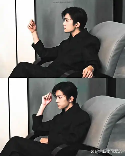 霸道总裁易烊千玺好帅,一身黑色西装太有气质了!