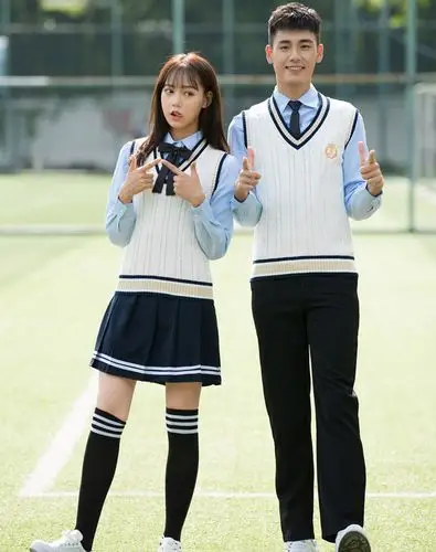 校服套装学院风韩国班服秋季小学初中高中学生英伦日系男女jk制服