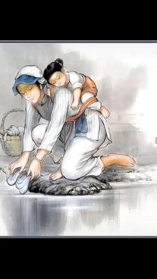 慈母手中线,游子身上衣.临行密密缝,意恐迟迟归.