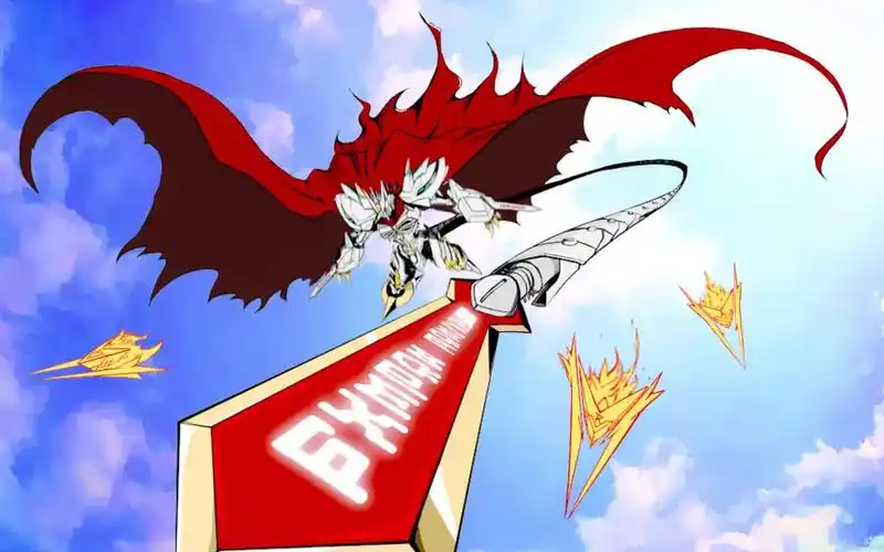 数码宝贝动态插画系列Ⅱ/最终骑士——杰斯兽_哔哩哔哩 (゜-゜)つロ