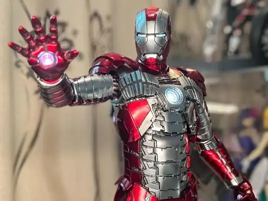 中文名称mms400d18电影杰作系列压铸成品电影钢铁侠2钢铁侠mark5马克