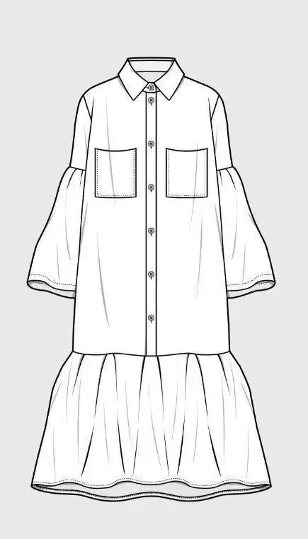 怎么画衣服的简笔画 简笔画衣服怎么画简单又漂亮