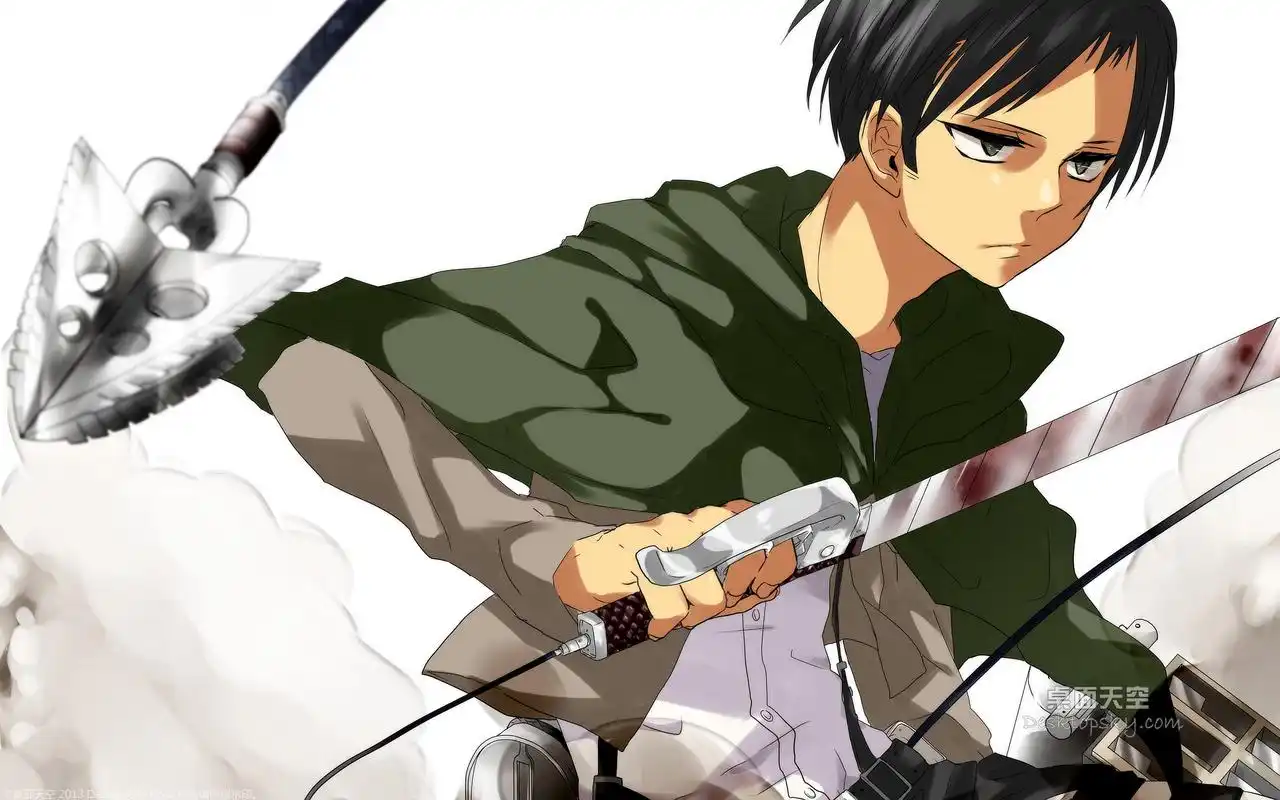日本末日系动画进击的巨人唯美高清人设桌面壁纸(三)-卡通动漫-壁纸