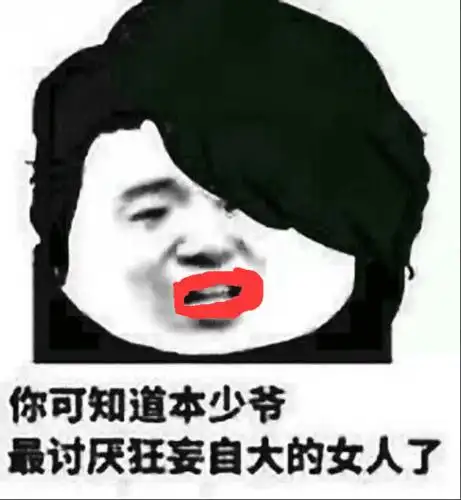 你可知道本少爷最讨厌狂妄自大的女人了