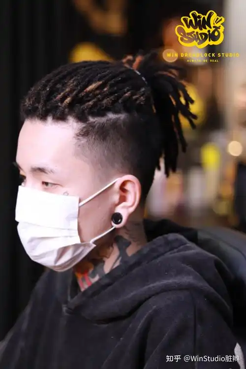 广州脏辫黑人烫【winstudio】