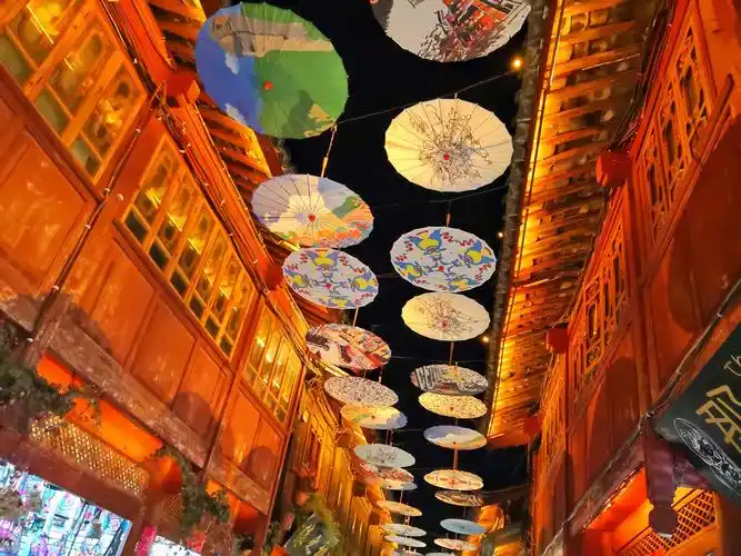 丽江古城四方街