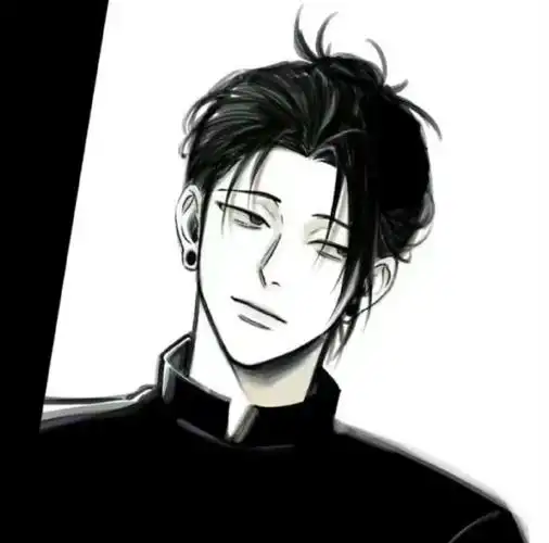 爱是最扭曲的诅咒  79 323730373403黑白动漫男头  #夏