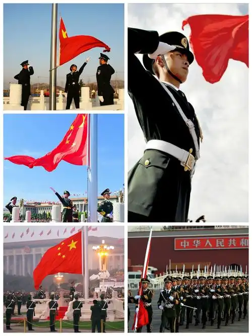 天安门前向国旗敬礼——决战长城之巅