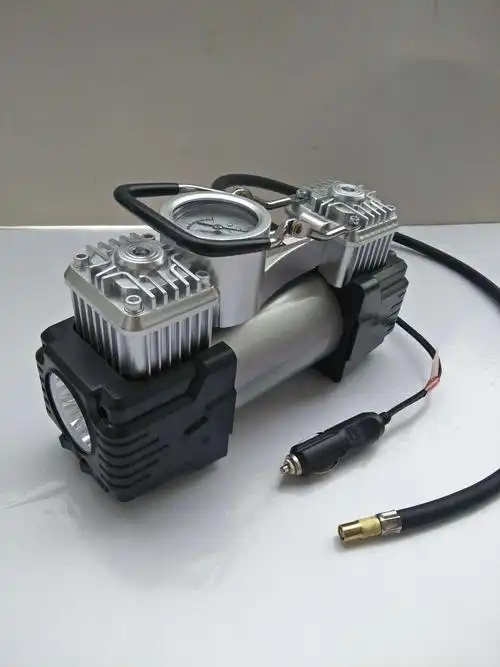 汽车打气泵双缸大功率充气泵越野车用加气泵货车充气泵