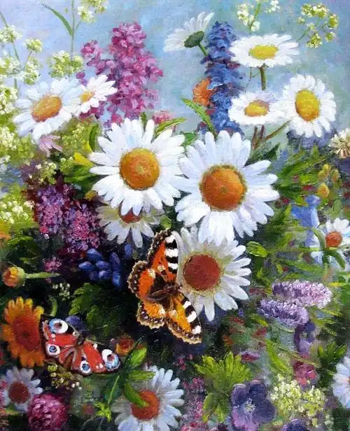 绘尽人间最美四月天俄罗斯画家尼古拉油画风景作品欣赏