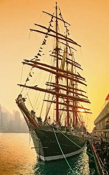 全球最大古帆船「谢多夫号」(sedov)
