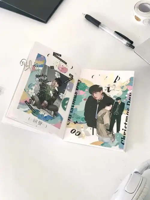 看点不一样的追星手帐吧