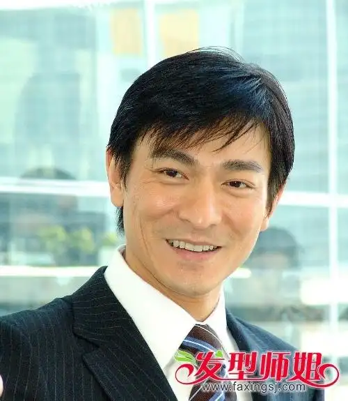 刘德华发型图片 国字脸男星怎么选择发型(5)