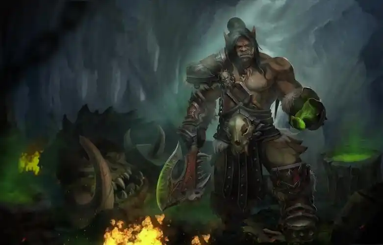 spine动画 - 格罗姆·地狱咆哮