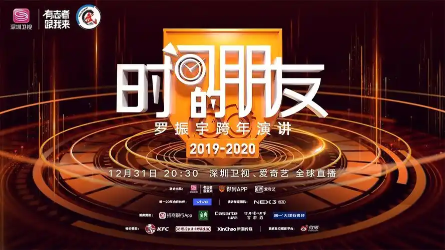 2019年12月31日罗振宇跨年演讲《时间的朋友》