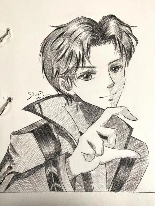 斗罗大陆  #手绘临摹  #唐三  #二次元手绘  #画渣日常  #阿白  男哪