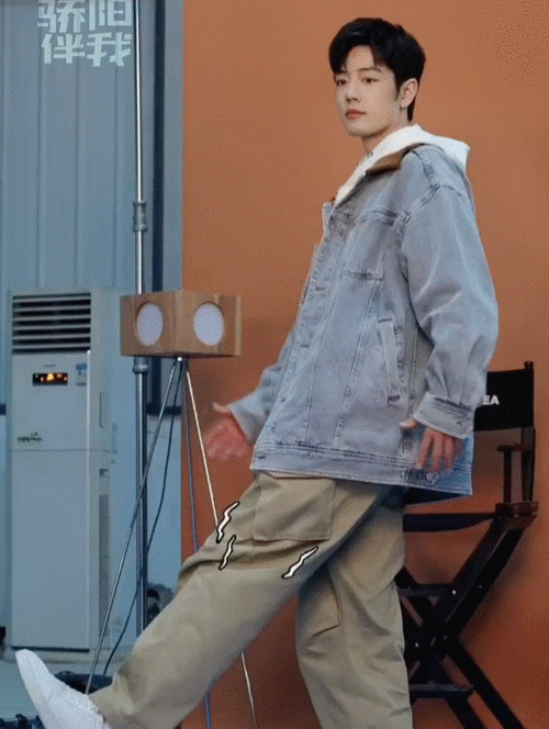 肖战盛阳穿阔腿裤的原因##盛阳穿阔腿裤的原因