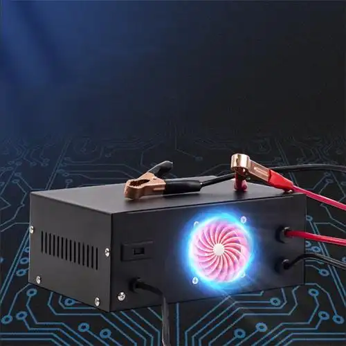 德力西移动电源电瓶充电器12v24v伏蓄电池摩托车汽车自动充电机