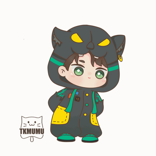 王一博酷盖q版手绘15610206536102072912