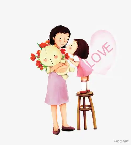 母亲节卡通母亲节快乐五月母亲节母亲节小卡片母亲节海报logo矢量母亲