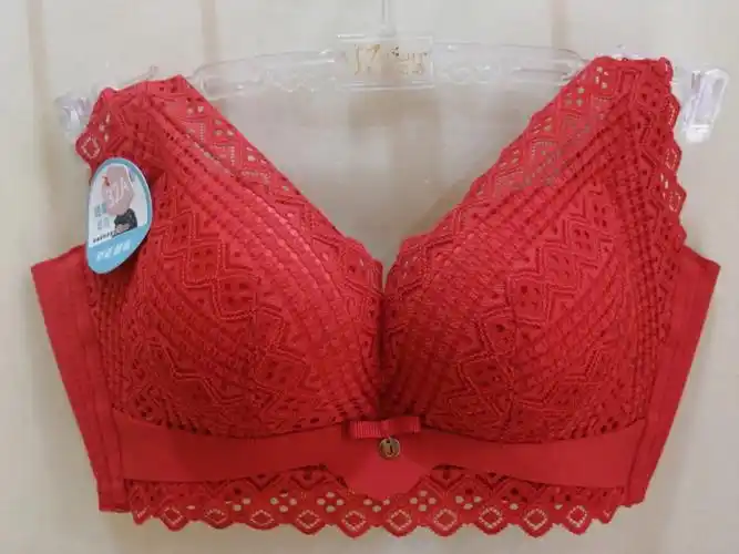 无圈超厚蕾丝文胸