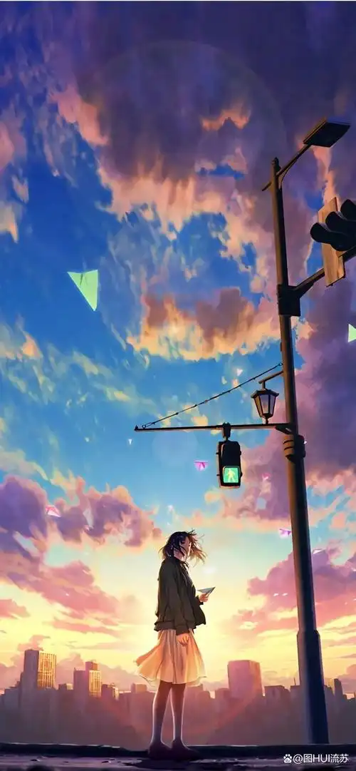 二次元风治愈系唯美壁纸